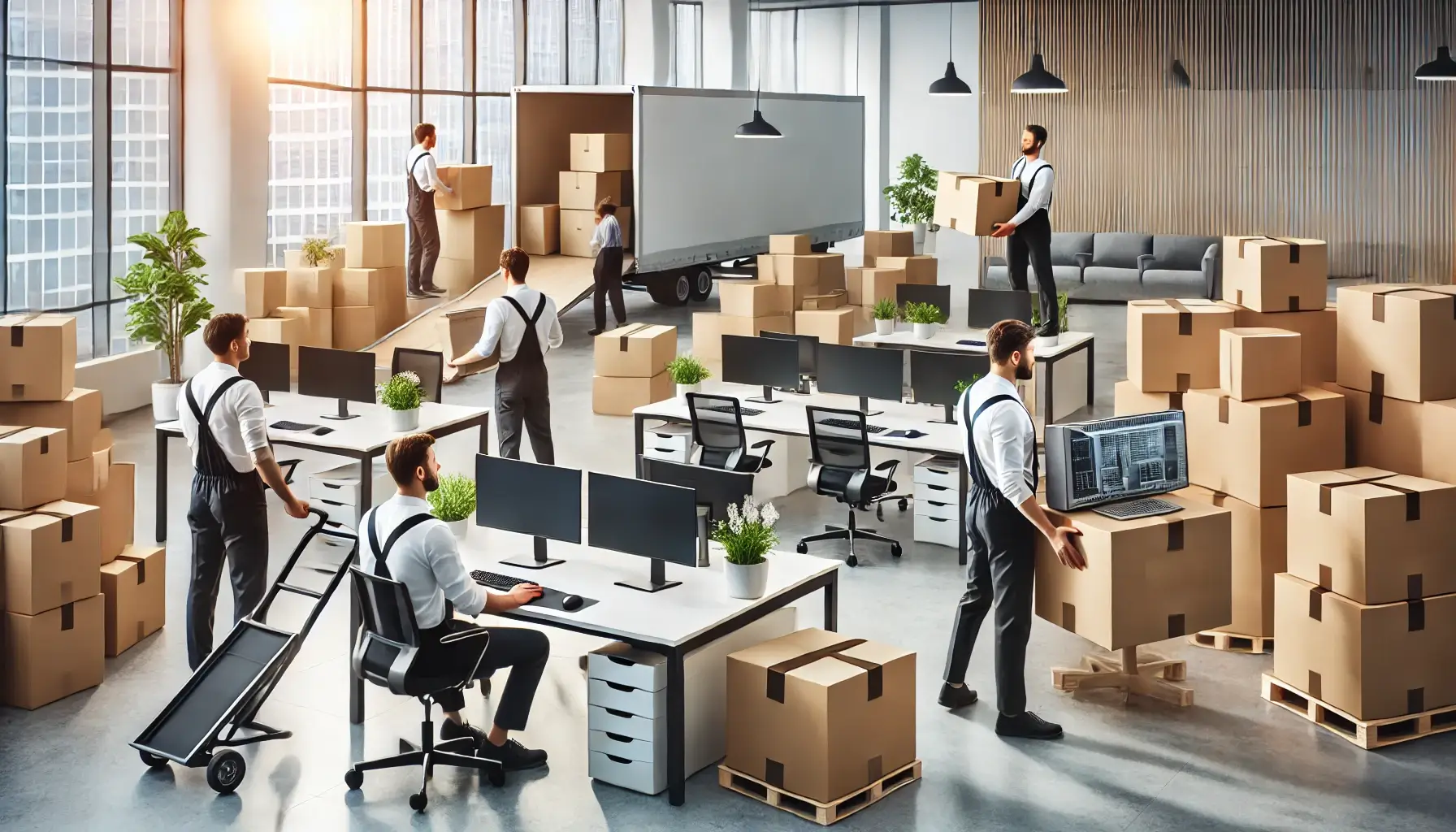 Büroflächen oder alte Geschäftsräume schnell und effizient zu entrümpeln